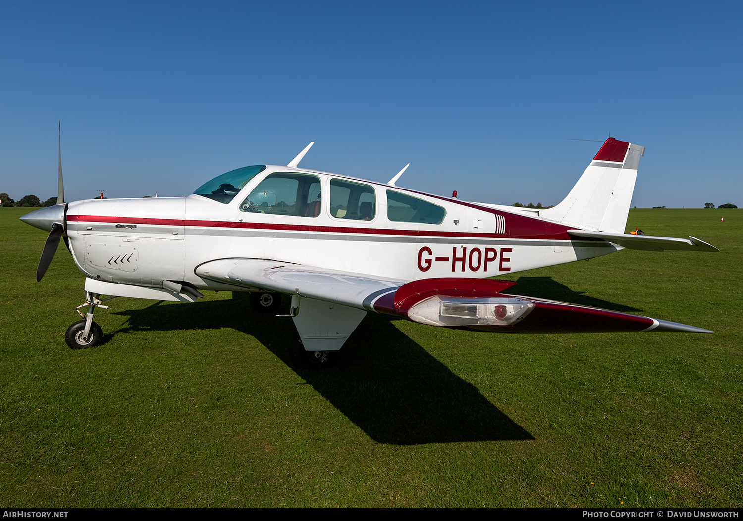 Aircraft Photo of G-HOPE | Beech F33A Bonanza | AirHistory.net #243982