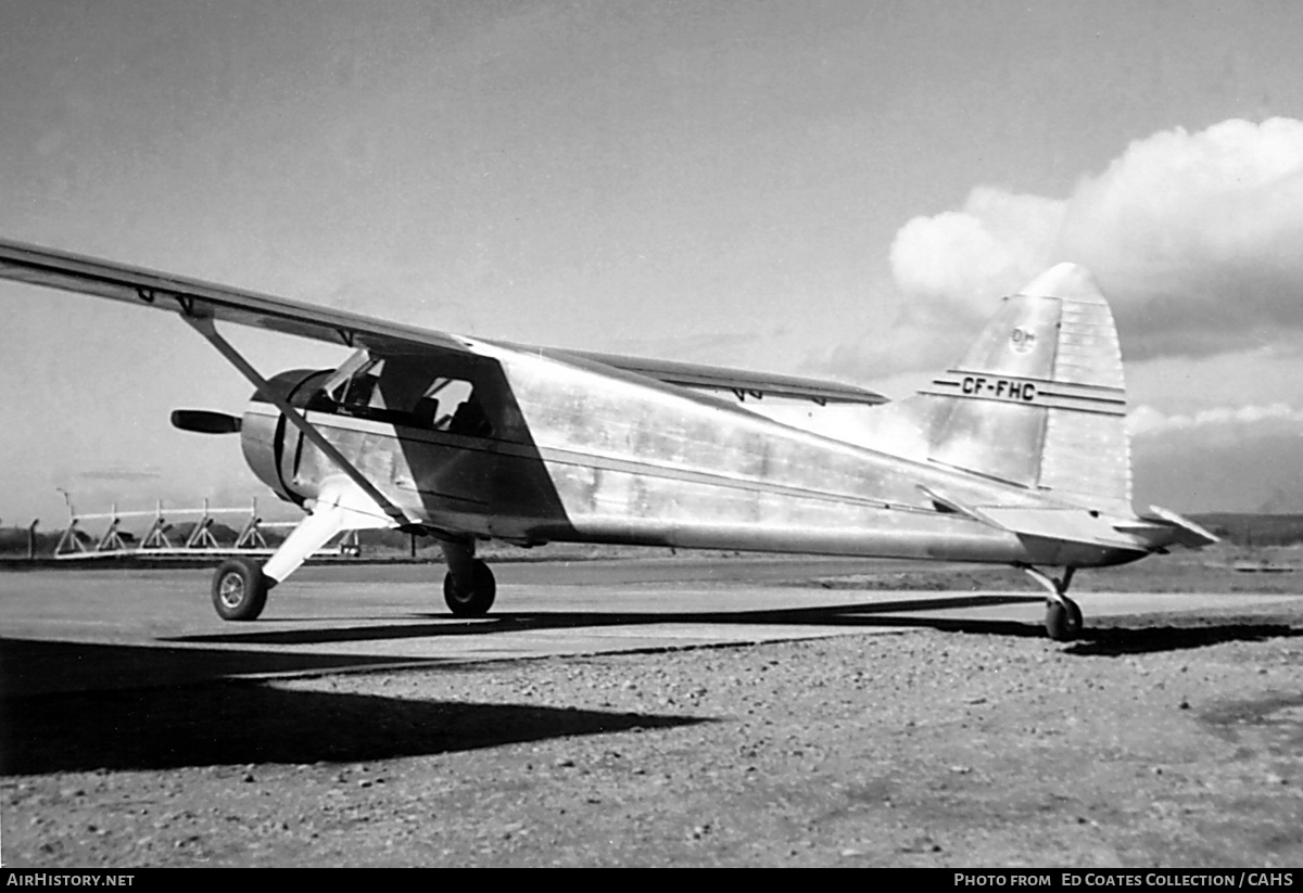 Aircraft Photo of CF-FHC | De Havilland Canada DHC-2 Beaver Mk.1 | AirHistory.net #243983