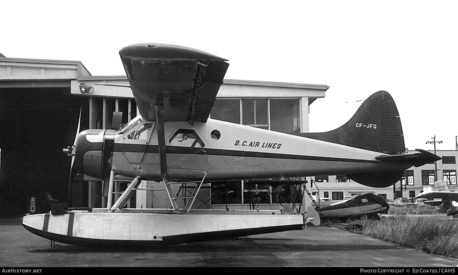 Aircraft Photo of CF-JFQ | De Havilland Canada DHC-2 Beaver Mk.1 | B.C. Air Lines | AirHistory.net #243985