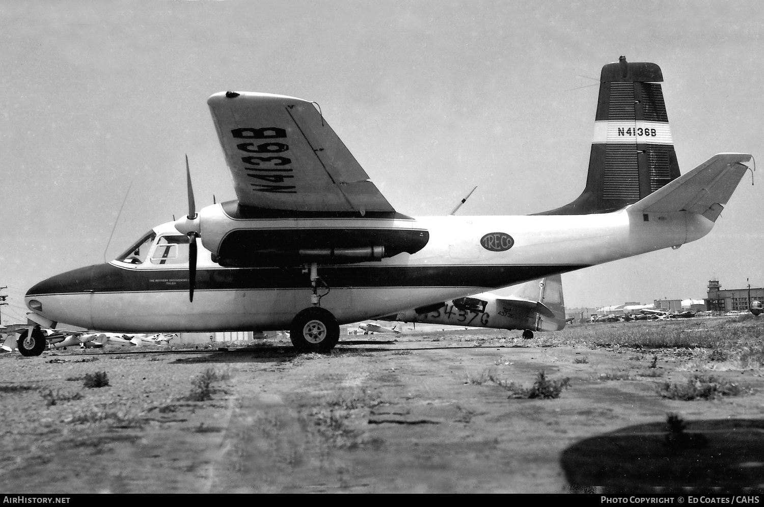 Aircraft Photo of N4136B | Aero 520 Commander | TRECO - The Refinery Engineering Co. | AirHistory.net #243987