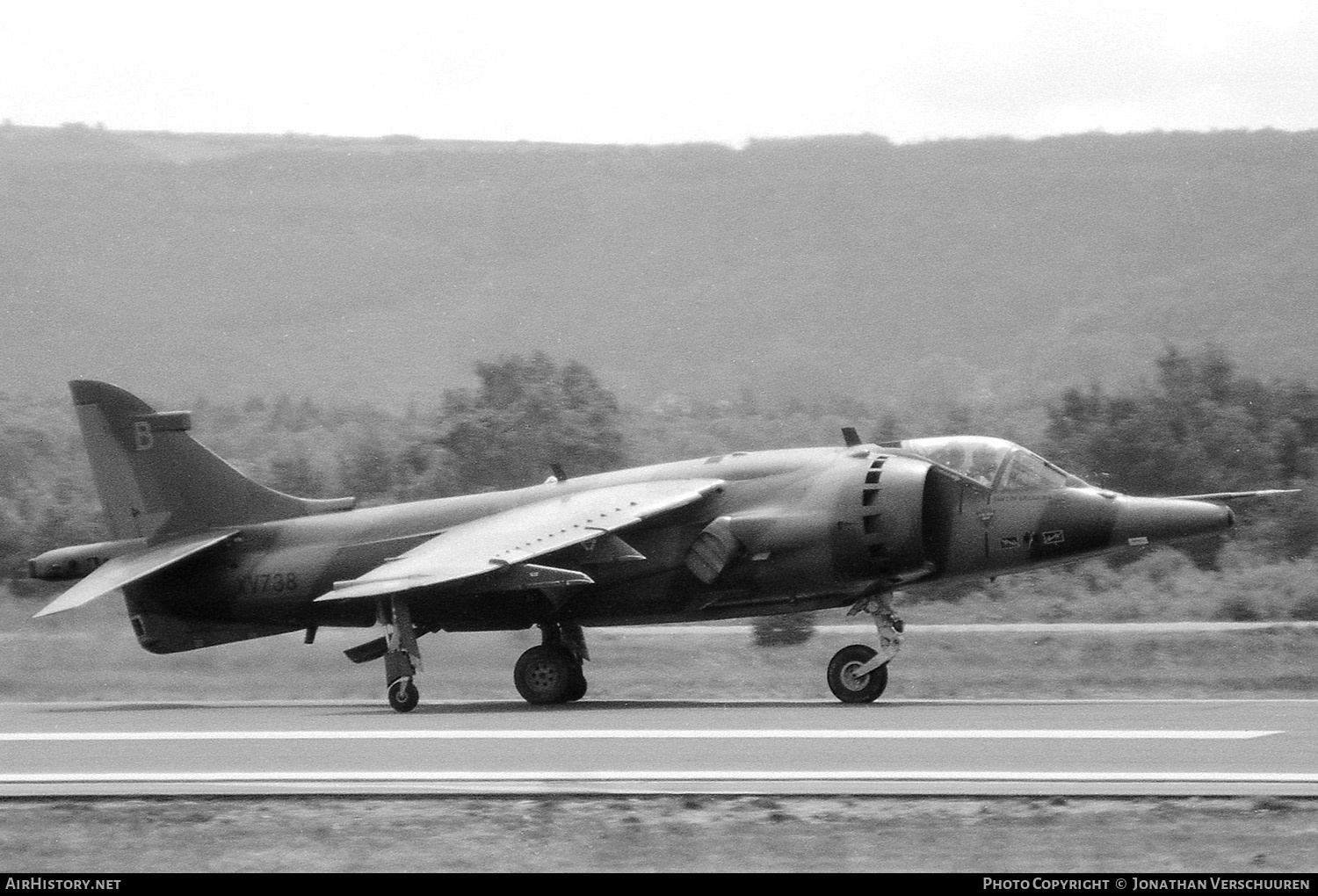 Aircraft Photo of XV738 | Hawker Siddeley Harrier GR3 | UK - Air Force | AirHistory.net #243992