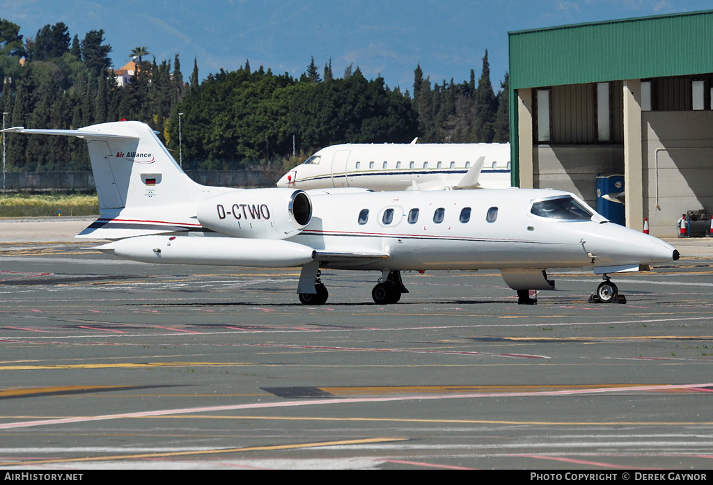 Aircraft Photo of D-CTWO | Gates Learjet 35A | Air Alliance | AirHistory.net #243993