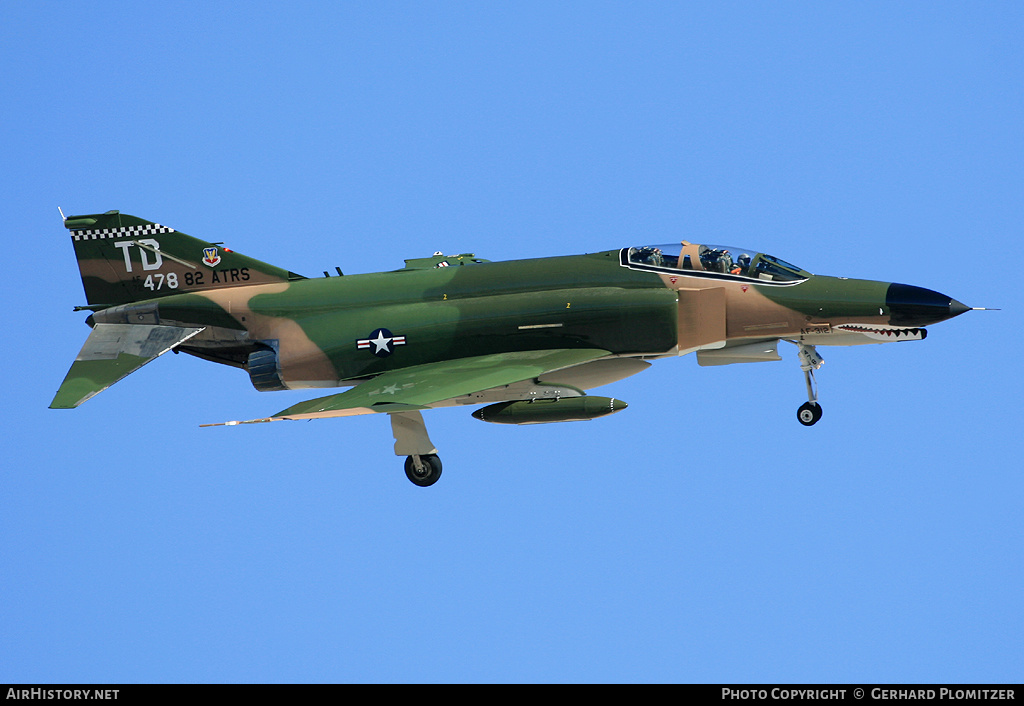 Aircraft Photo of 72-1478 | McDonnell Douglas QF-4E Phantom II | USA - Air Force | AirHistory.net #244015