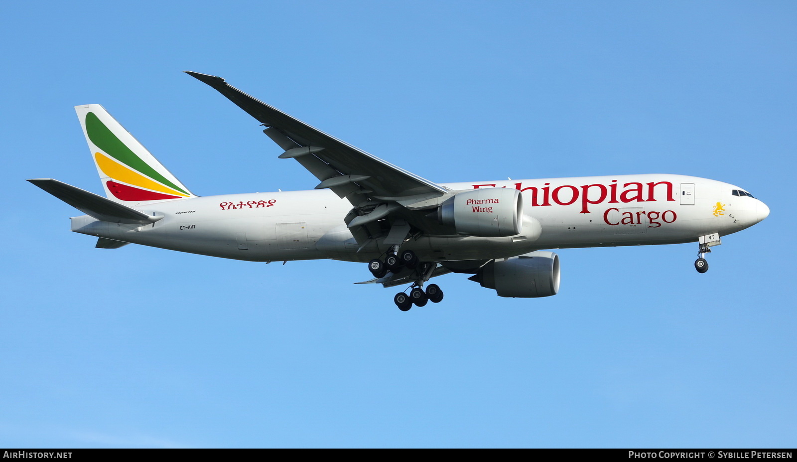 Aircraft Photo of ET-AVT | Boeing 777-F | Ethiopian Airlines Cargo | AirHistory.net #244019