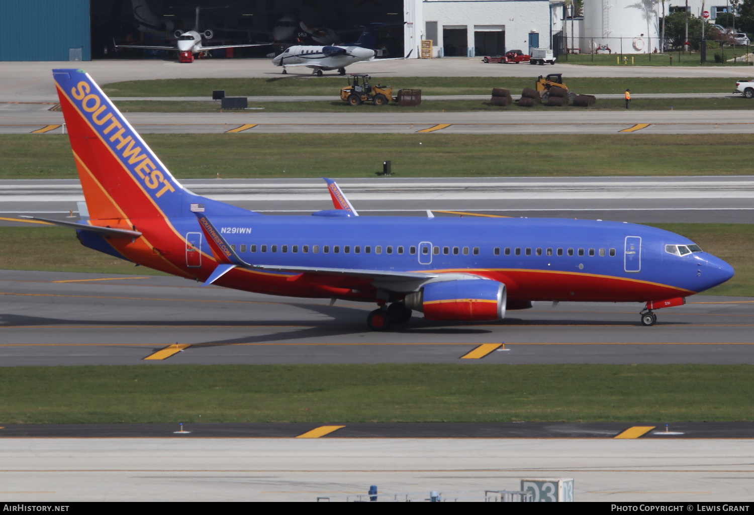 Aircraft Photo of N291WN | Boeing 737-7H4 | Southwest Airlines | AirHistory.net #244032