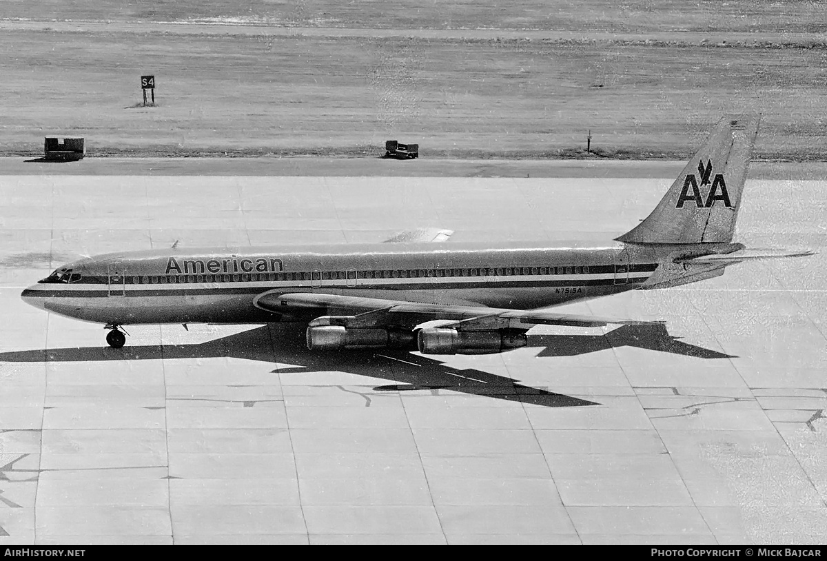 Aircraft Photo of N7515A | Boeing 707-123B | American Airlines | AirHistory.net #244034