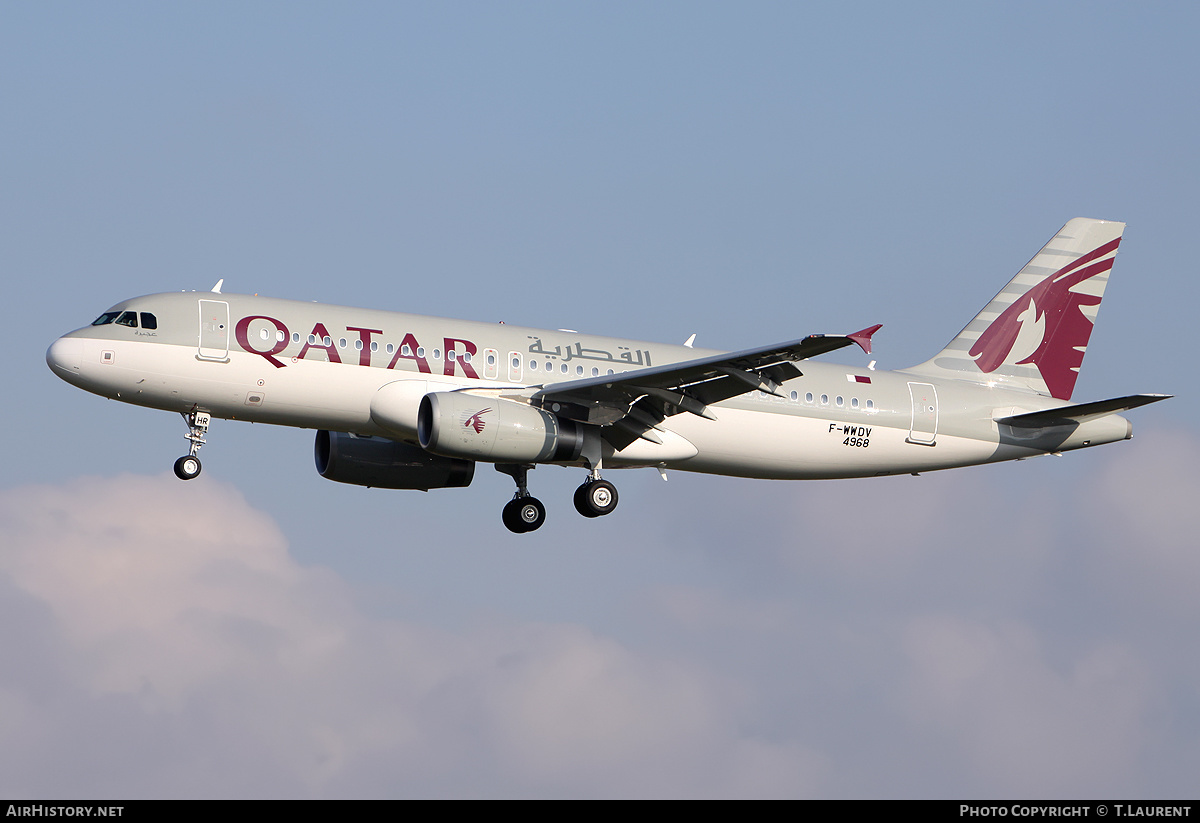 Aircraft Photo of F-WWDV | Airbus A320-232 | Qatar Airways | AirHistory.net #244040