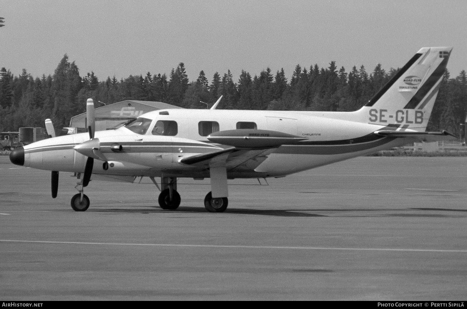 Aircraft Photo of SE-GLB | Piper PA-31T Cheyenne | Nord-Flyg | AirHistory.net #244046