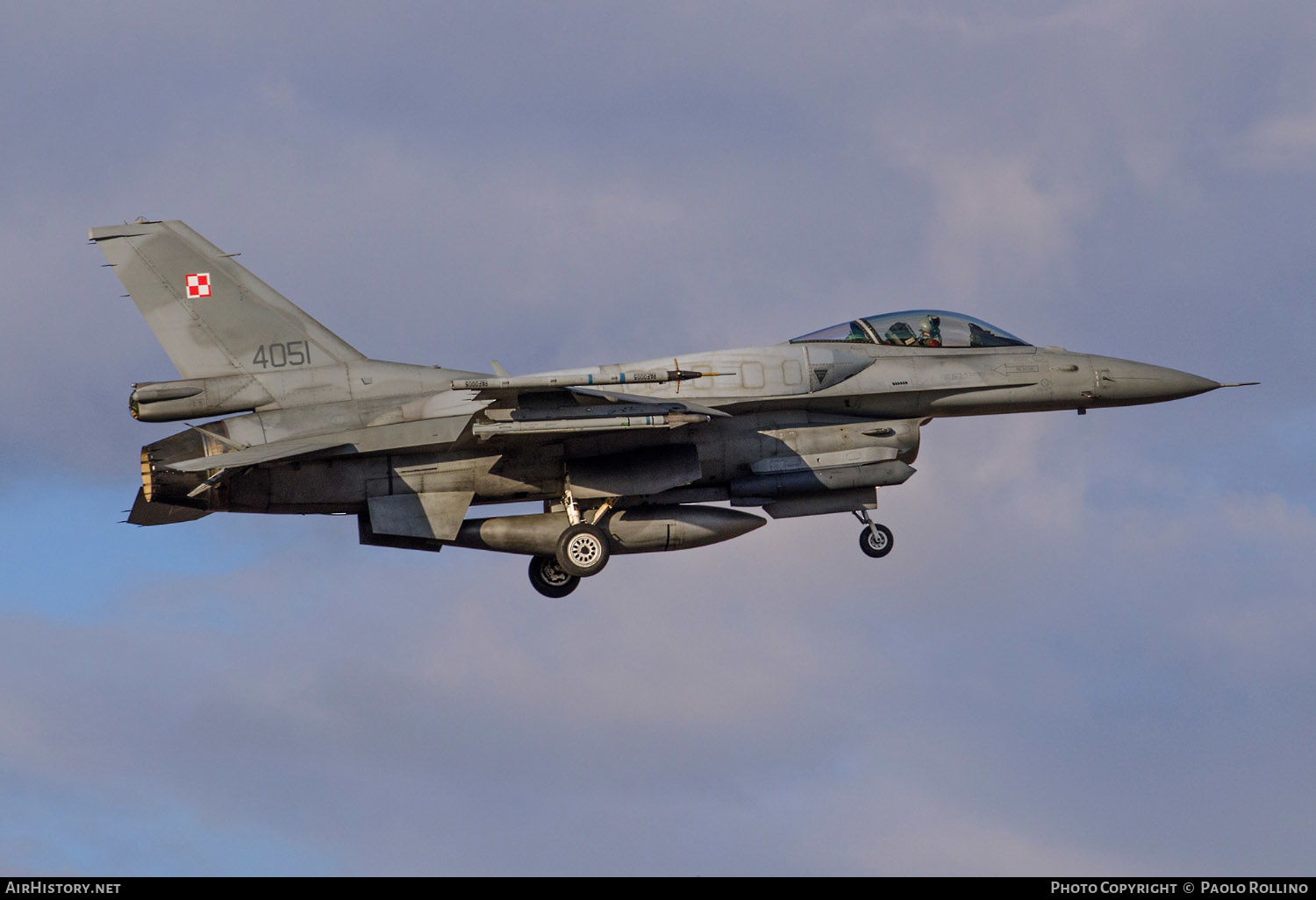 Aircraft Photo of 4051 | Lockheed Martin F-16C Fighting Falcon | Poland - Air Force | AirHistory.net #244054