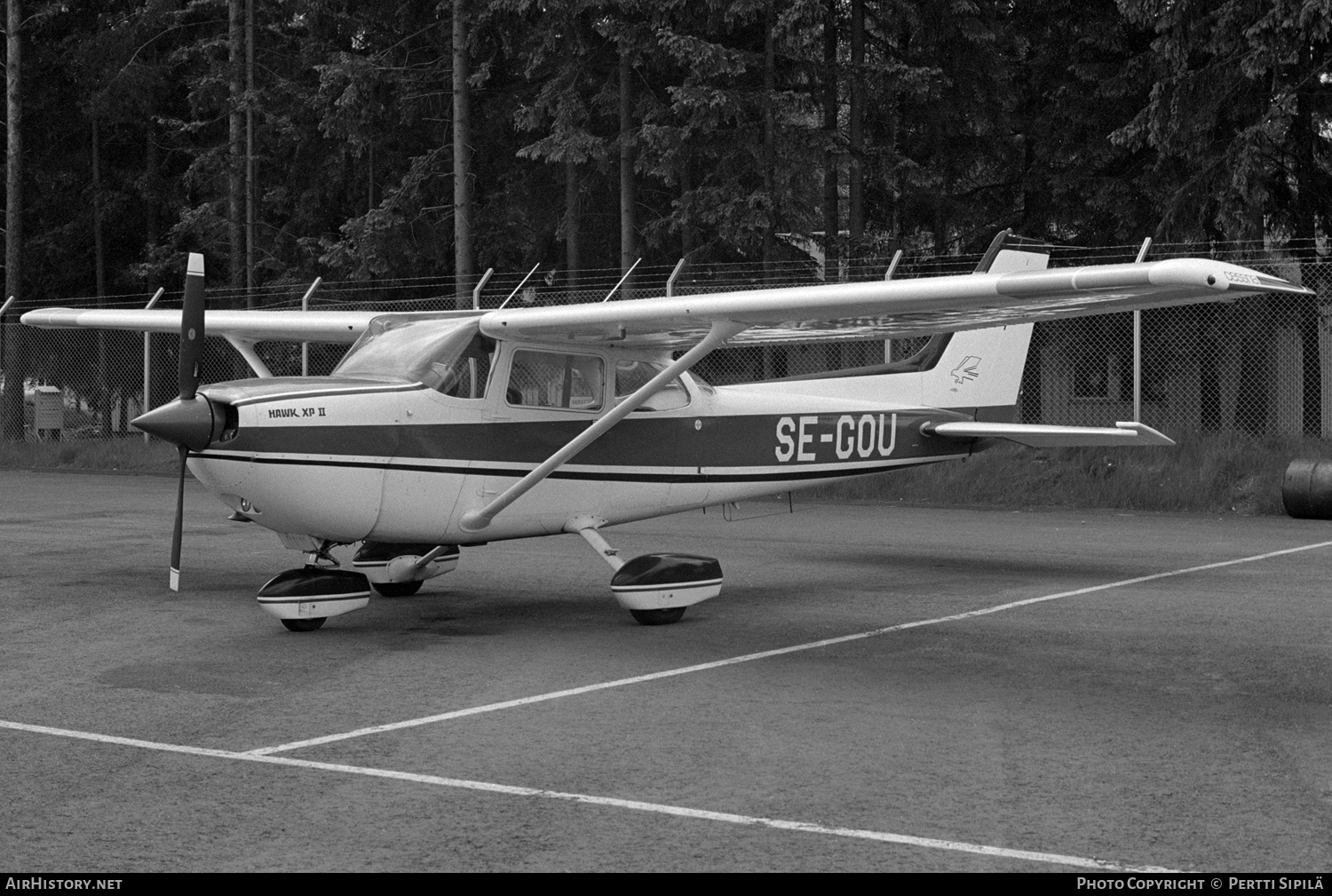 Aircraft Photo of SE-GOU | Cessna R172K Hawk XP II | AirHistory.net #244087