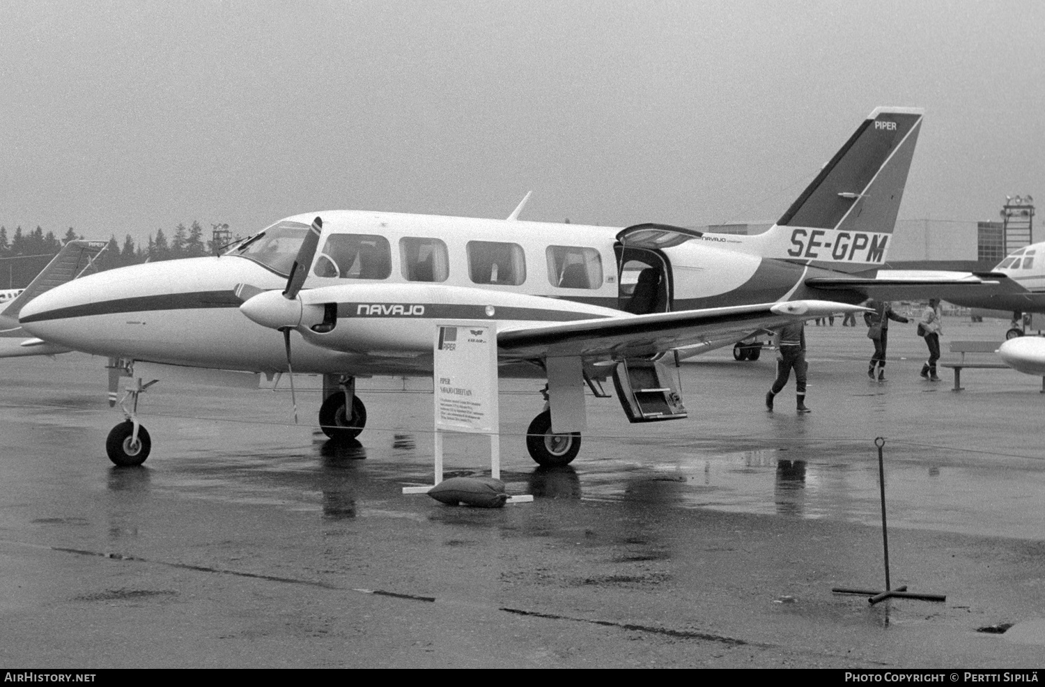 Aircraft Photo of SE-GPM | Piper PA-31-350 Navajo Chieftain | AirHistory.net #244106