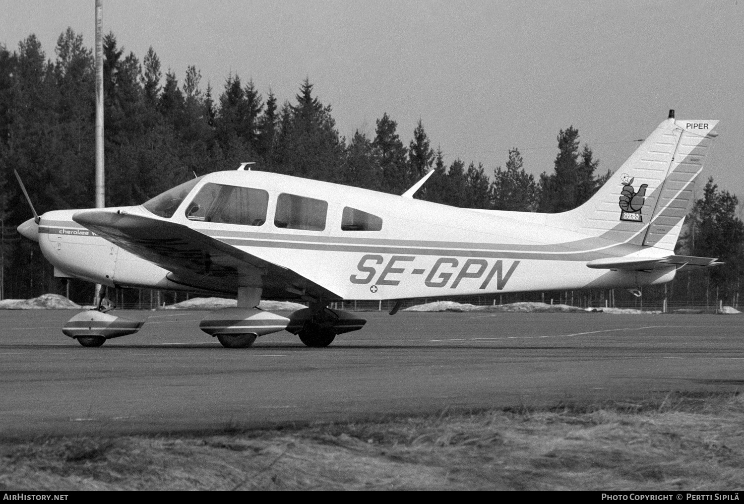 Aircraft Photo of SE-GPN | Piper PA-28-161 Warrior II | AirHistory.net #244115