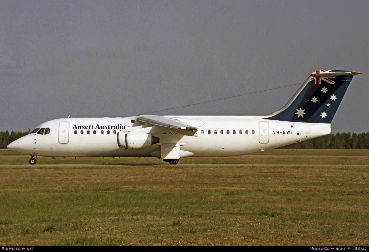 Aircraft Photo of VH-EWI | British Aerospace BAe-146-300 | Ansett Australia | AirHistory.net #244116