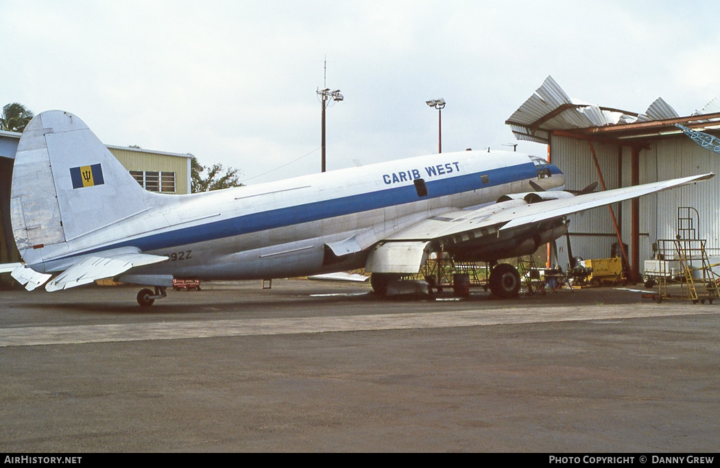 Aircraft Photo of N9892Z | Curtiss C-46D Commando | Carib West | AirHistory.net #244117