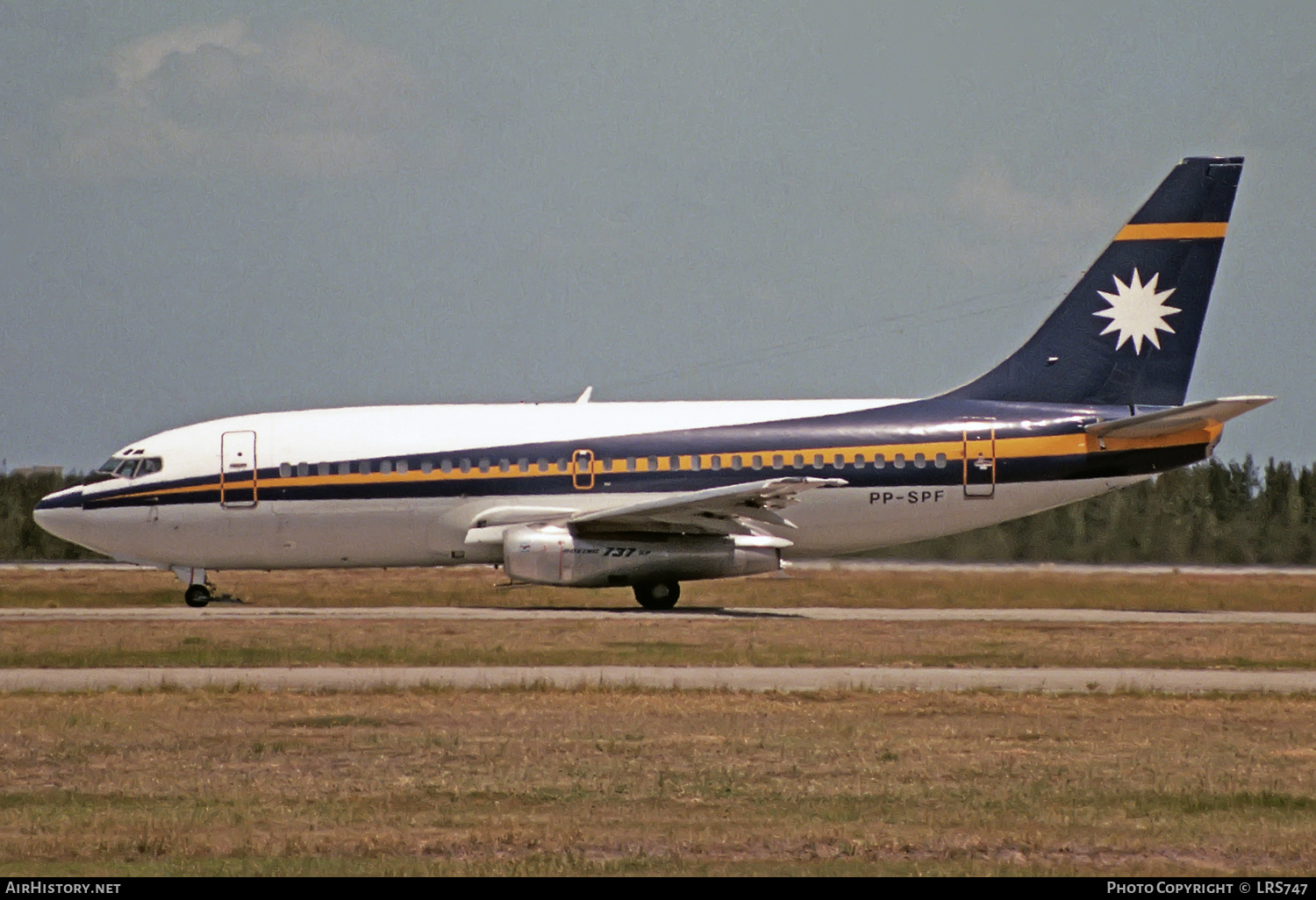 Aircraft Photo of PP-SPF | Boeing 737-2L7C/Adv | AirHistory.net #244118