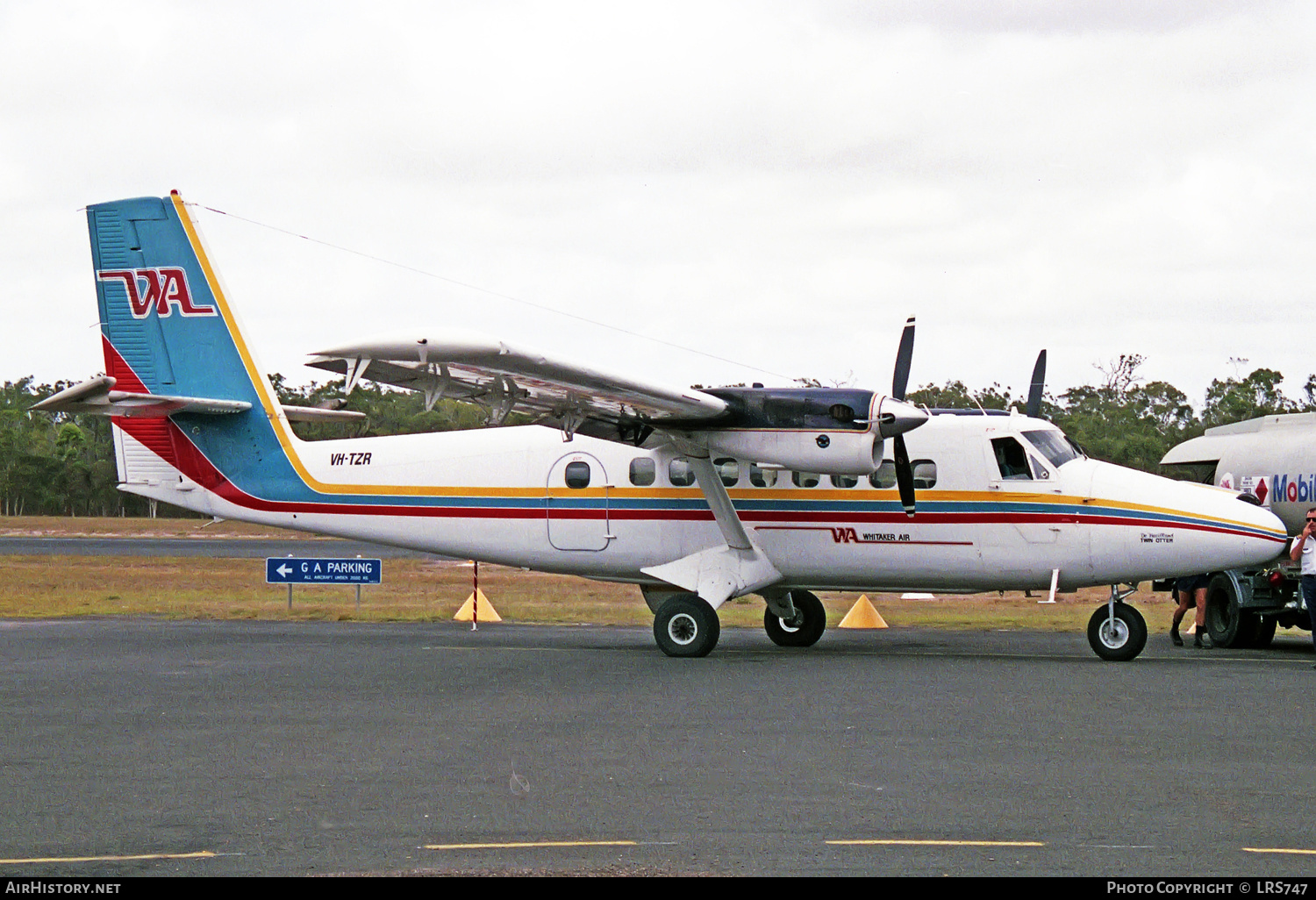 Aircraft Photo of VH-TZR | De Havilland Canada DHC-6-200 Twin Otter | Whitaker Air Charters | AirHistory.net #244121