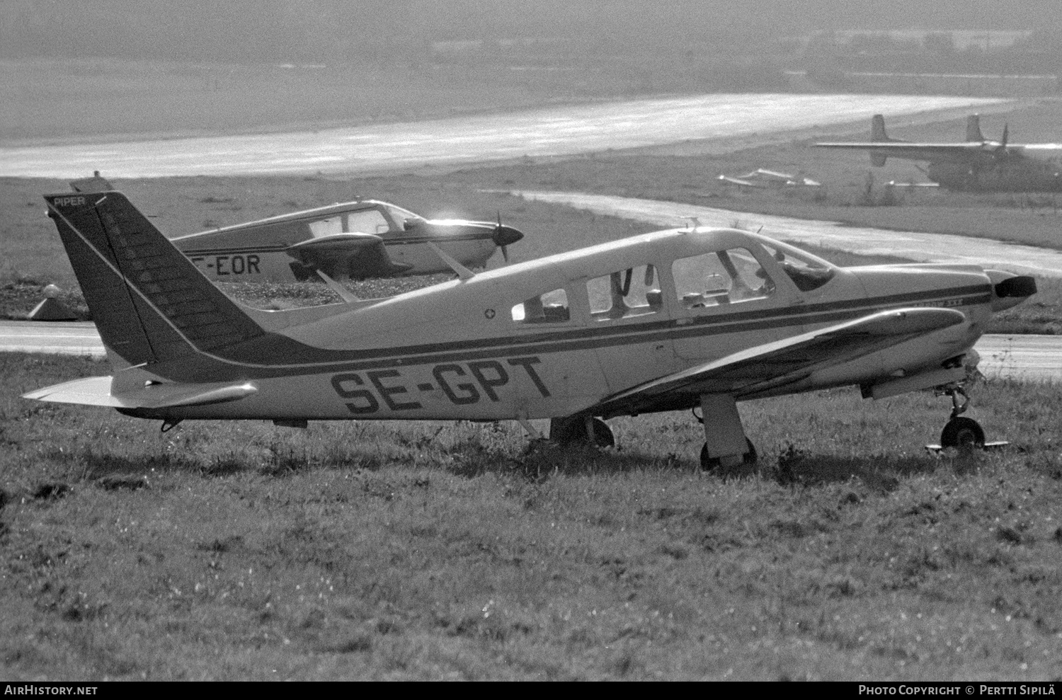 Aircraft Photo of SE-GPT | Piper PA-28R-201 Cherokee Arrow III | AirHistory.net #244125