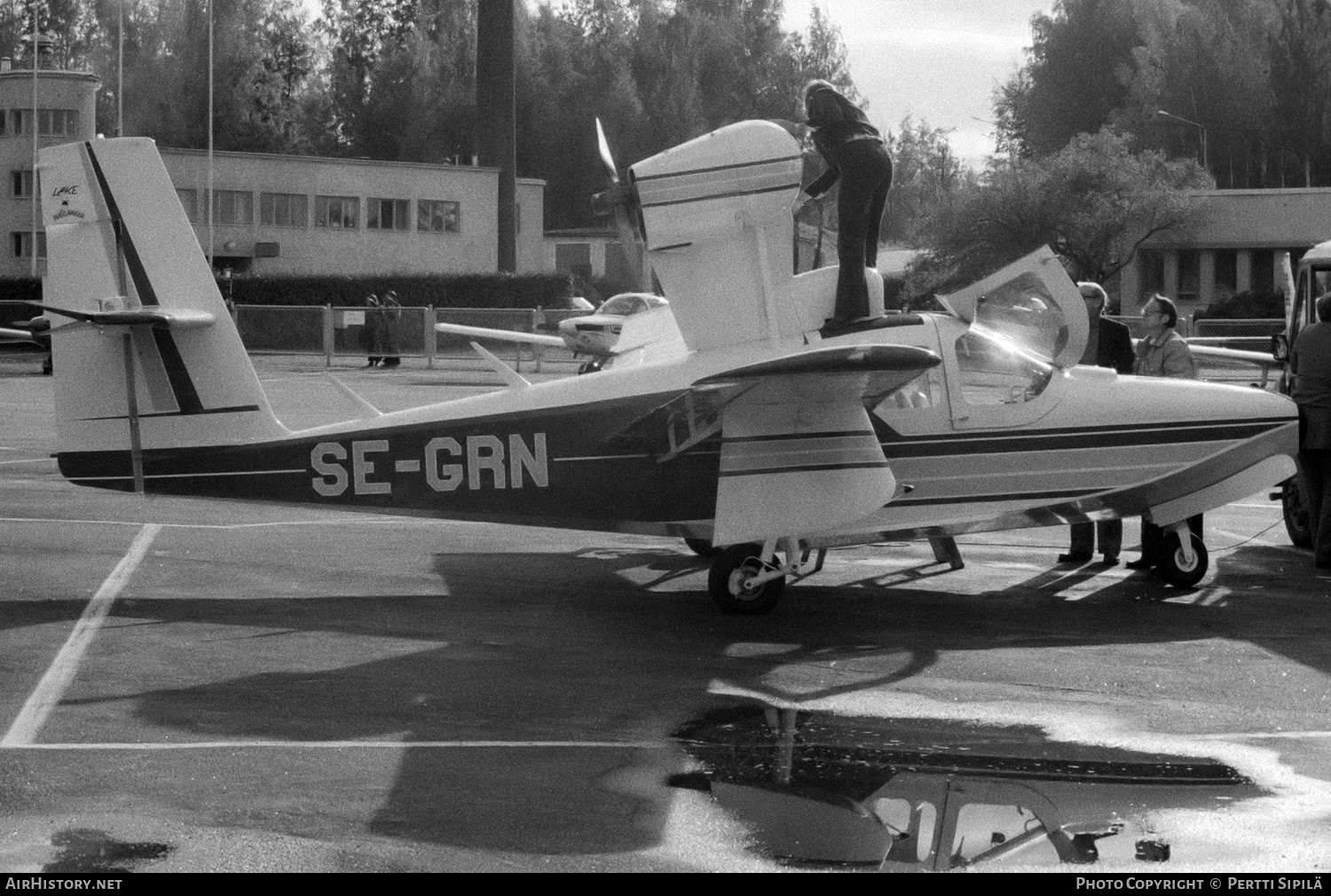 Aircraft Photo of SE-GRN | Lake LA-4-200 Buccaneer | AirHistory.net #244128