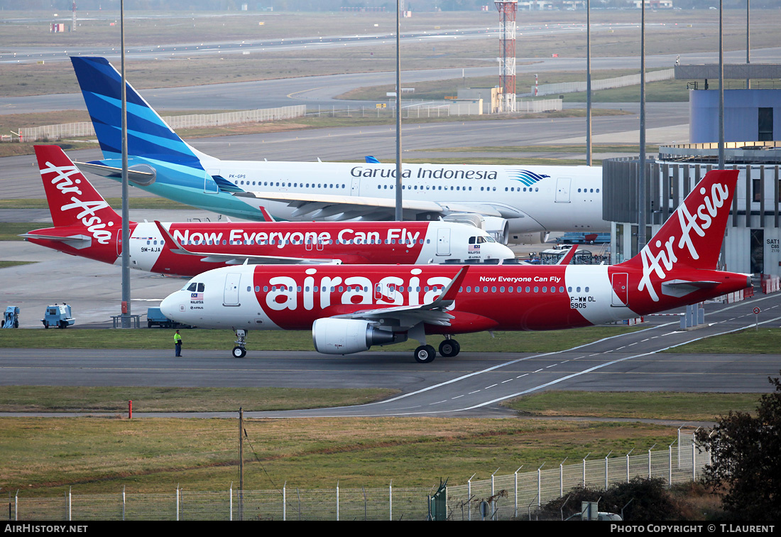 Aircraft Photo of F-WWDL | Airbus A320-216 | AirAsia | AirHistory.net #244132