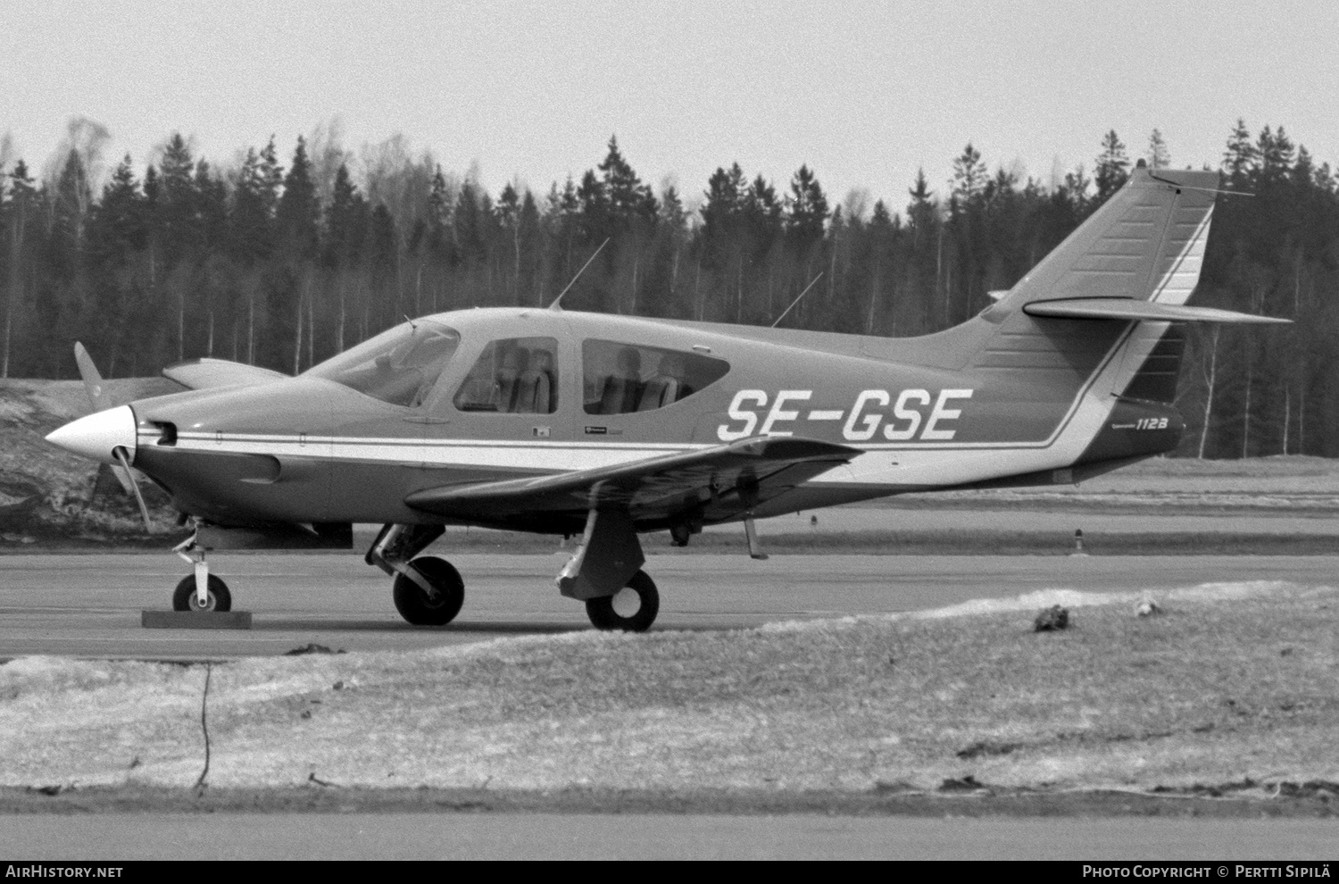 Aircraft Photo of SE-GSE | Rockwell Commander 112B | AirHistory.net #244141