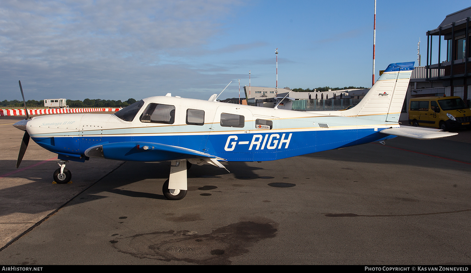Aircraft Photo of G-RIGH | Piper PA-32R-301 Saratoga II HP | AirHistory.net #244143