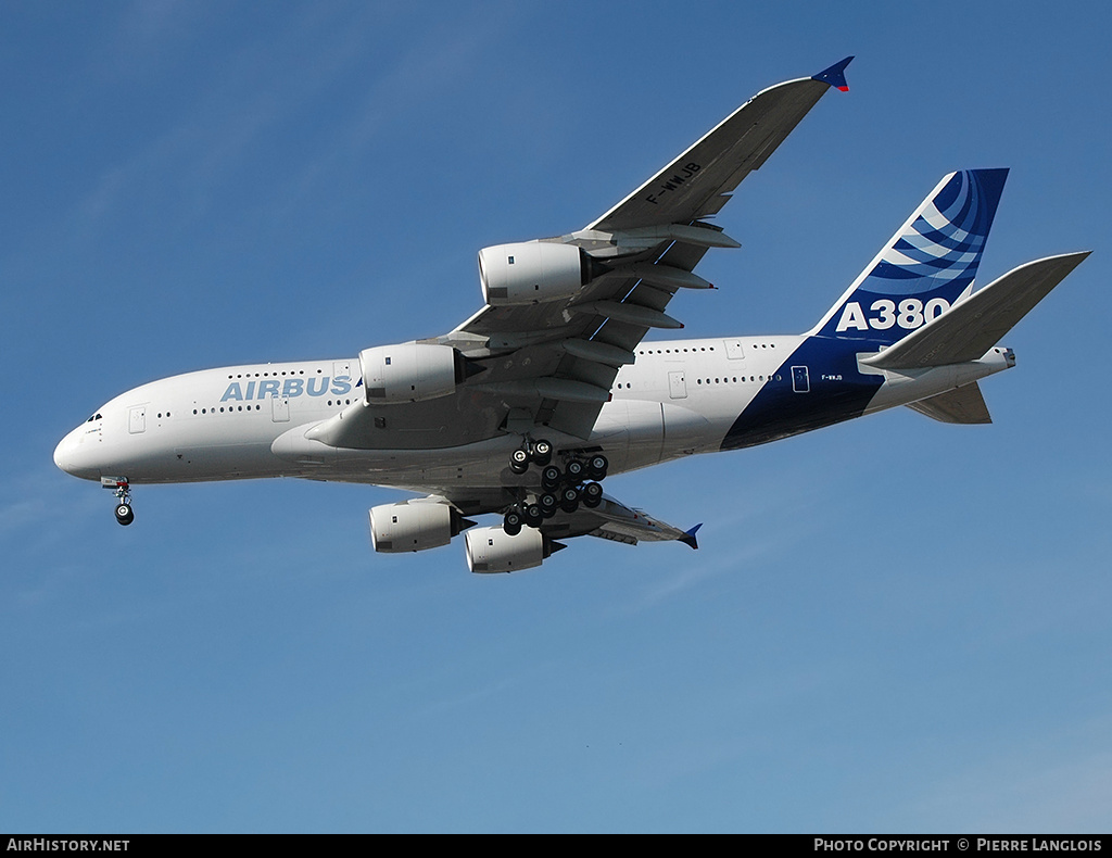 Aircraft Photo of F-WWJB | Airbus A380-861 | Airbus | AirHistory.net #244156