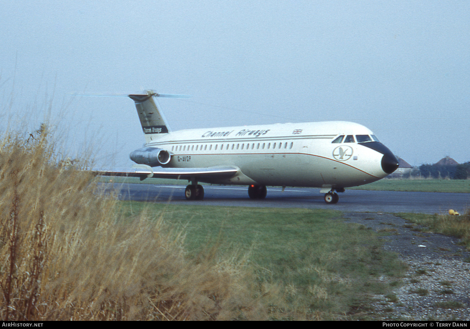 Aircraft Photo of G-AVGP | BAC 111-408EF One-Eleven | Channel Airways | AirHistory.net #244158