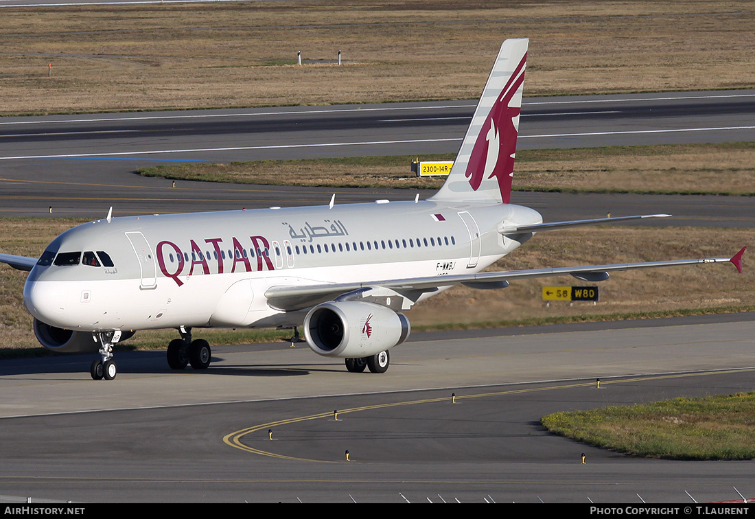Aircraft Photo of F-WWBJ | Airbus A320-214 | Qatar Airways | AirHistory.net #244165