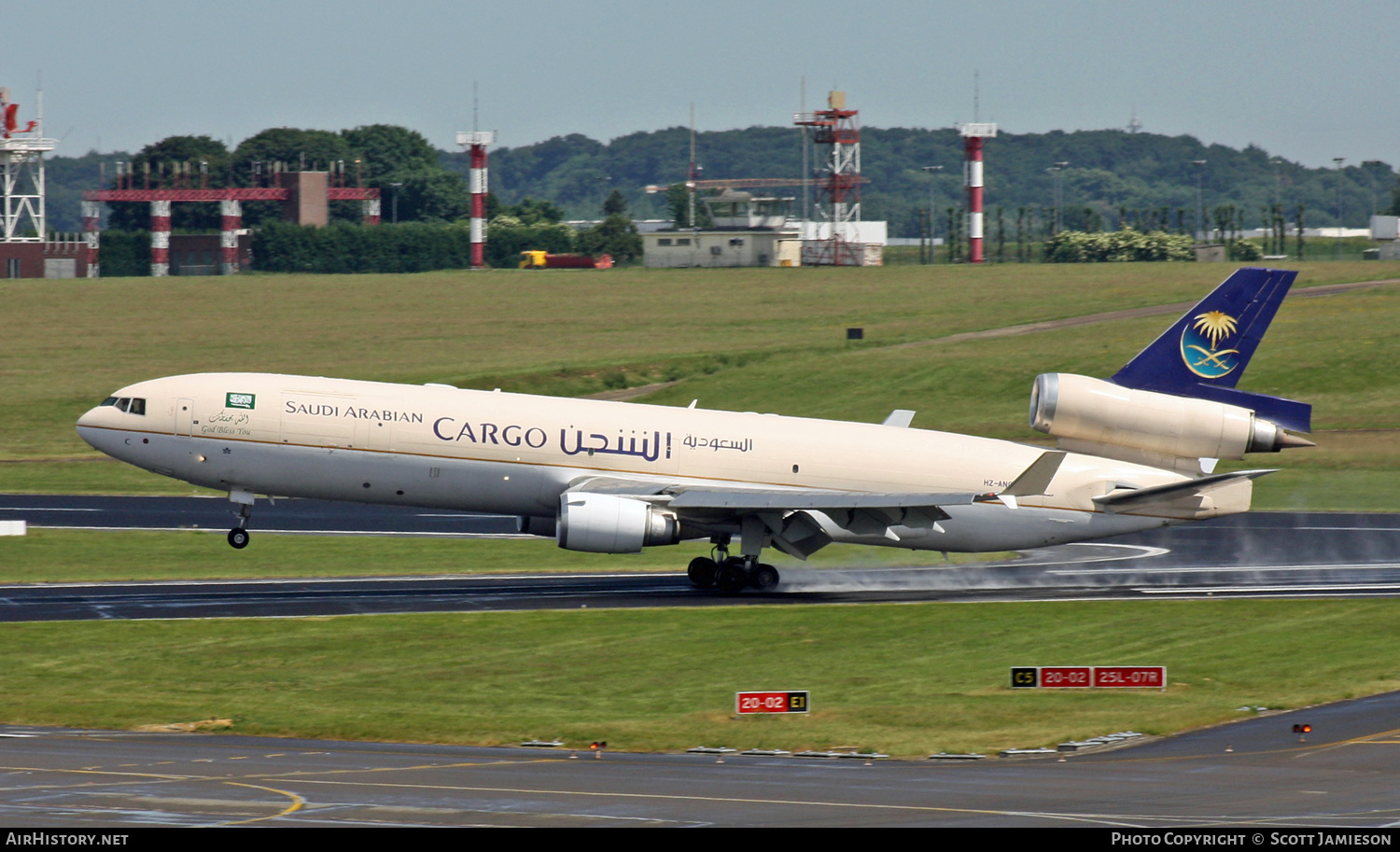 Aircraft Photo of HZ-ANC | McDonnell Douglas MD-11/F | Saudi Arabian Airlines Cargo | AirHistory.net #244172