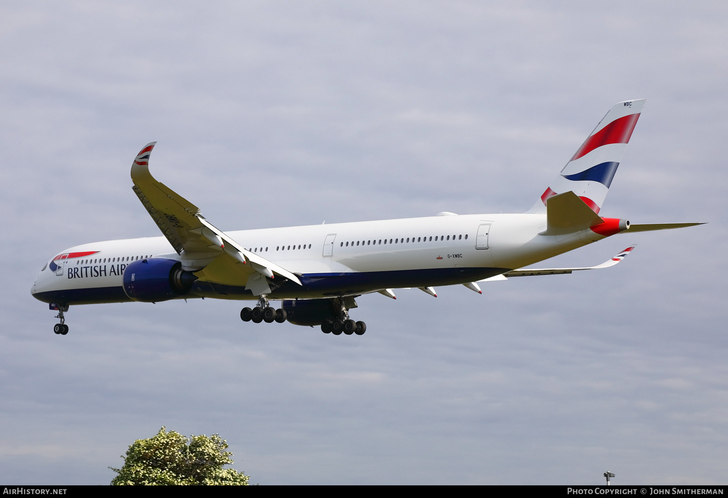 Aircraft Photo of G-XWBC | Airbus A350-1041 | British Airways | AirHistory.net #244174