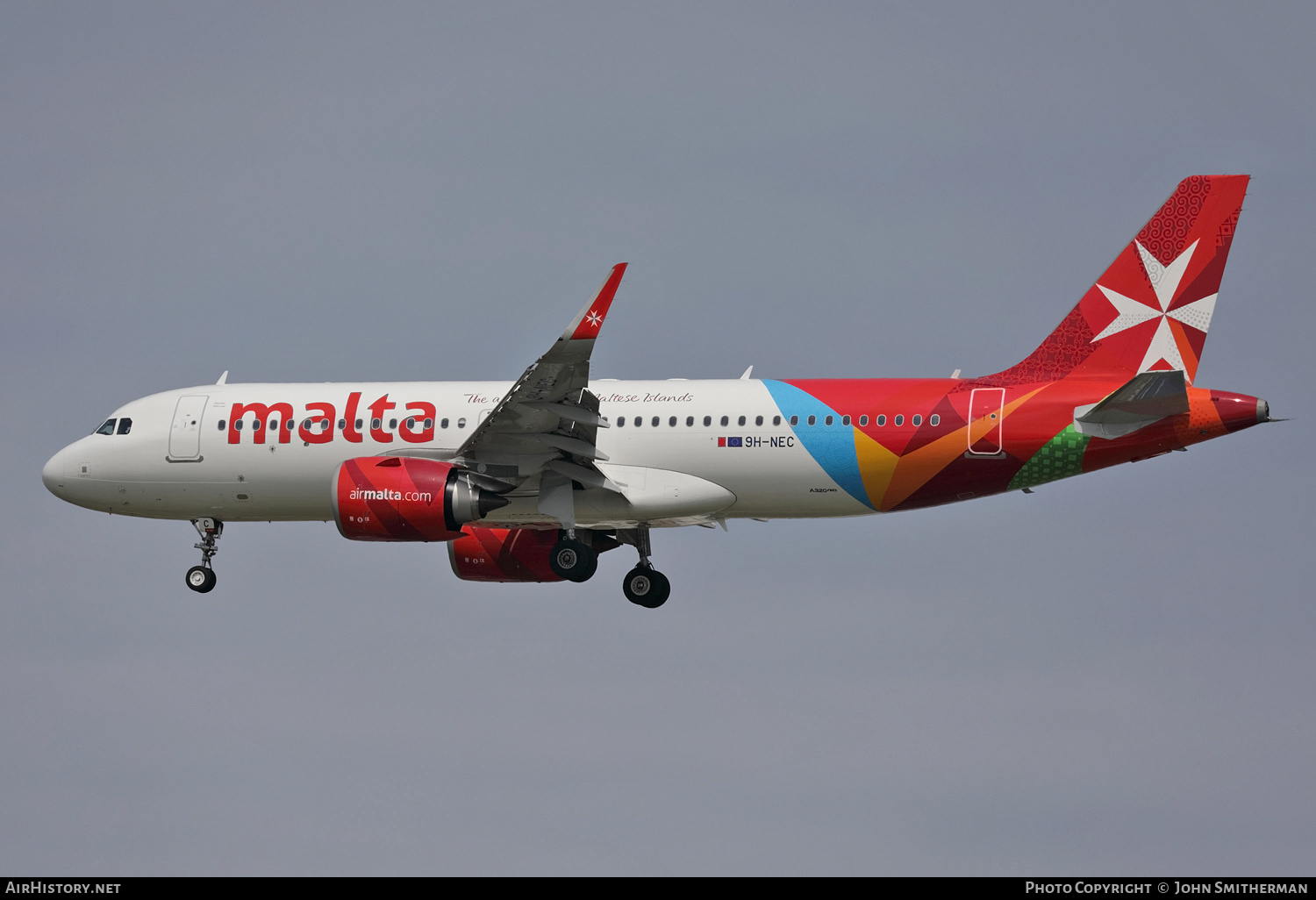 Aircraft Photo of 9H-NEC | Airbus A320-251N | Air Malta | AirHistory.net #244197