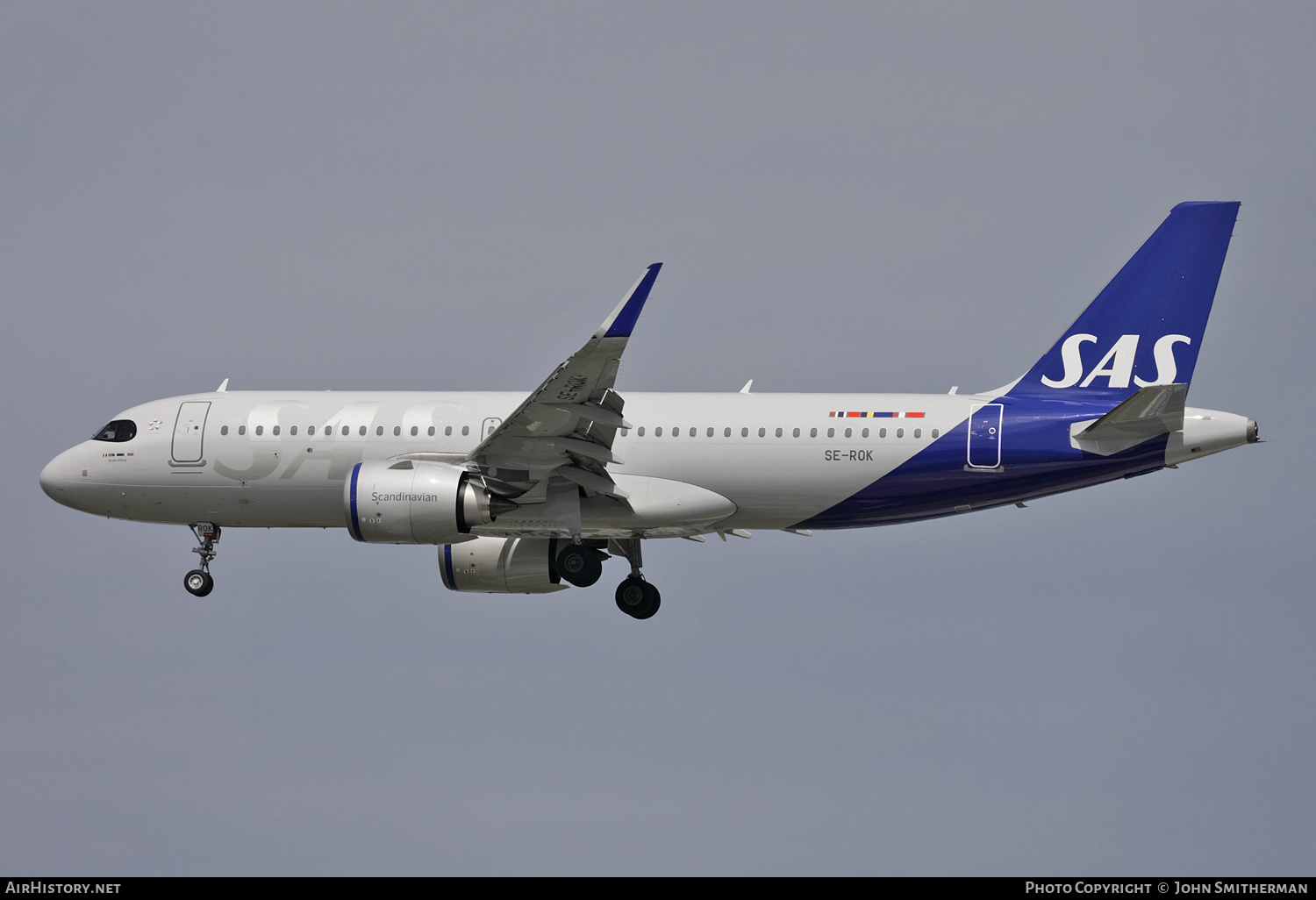 Aircraft Photo of SE-ROK | Airbus A320-251N | Scandinavian Airlines - SAS | AirHistory.net #244206