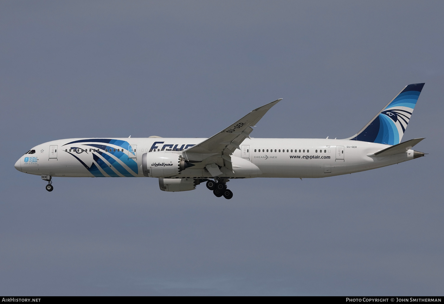 Aircraft Photo of SU-GER | Boeing 787-9 Dreamliner | EgyptAir | AirHistory.net #244214