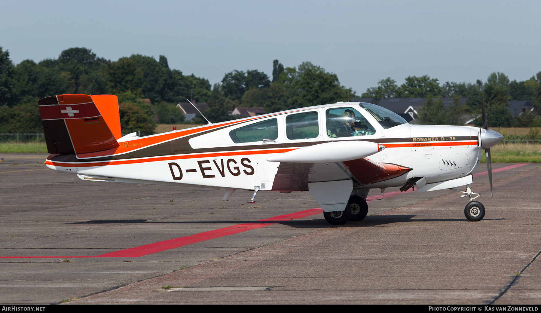 Aircraft Photo of D-EVGS | Beech D35 Bonanza | AirHistory.net #244218