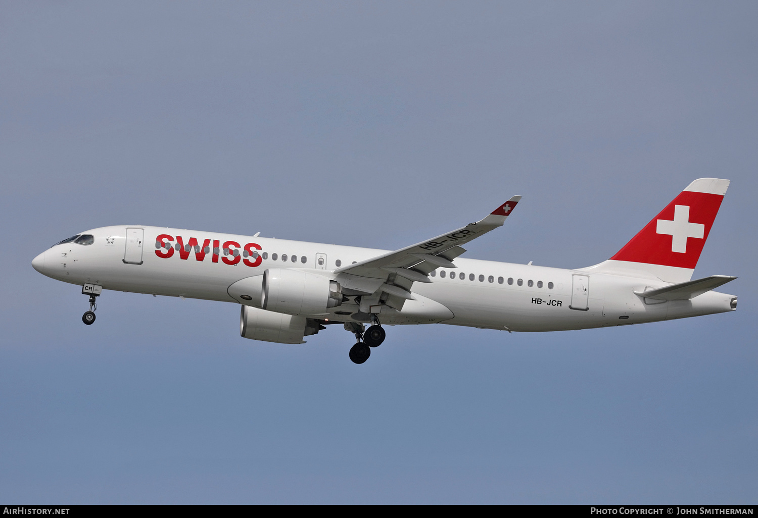 Aircraft Photo of HB-JCR | Airbus A220-371 (BD-500-1A11) | Swiss International Air Lines | AirHistory.net #244220