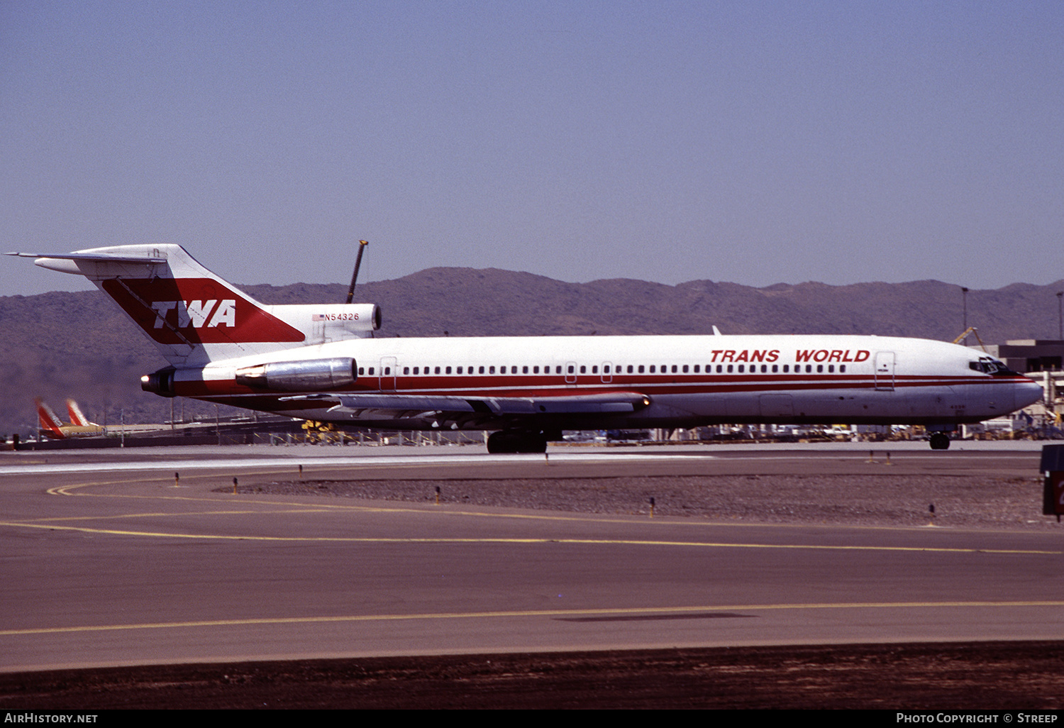 Aircraft Photo of N54326 | Boeing 727-231 | Trans World Airlines - TWA | AirHistory.net #244250