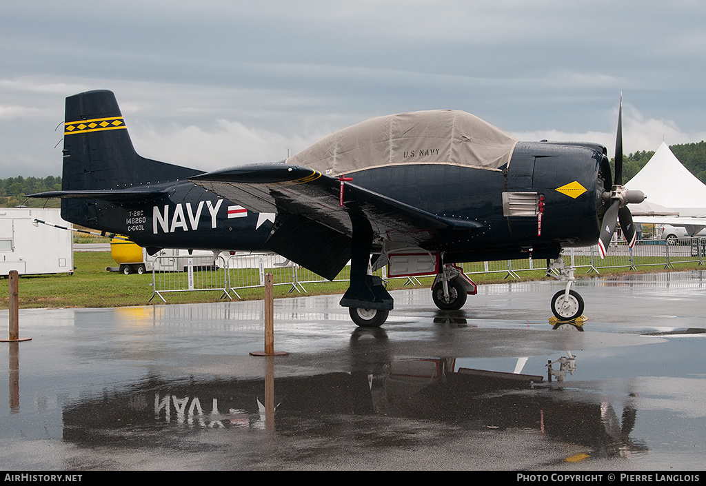 Aircraft Photo of C-GKOL / 146260 | North American T-28C Trojan | USA - Navy | AirHistory.net #244258