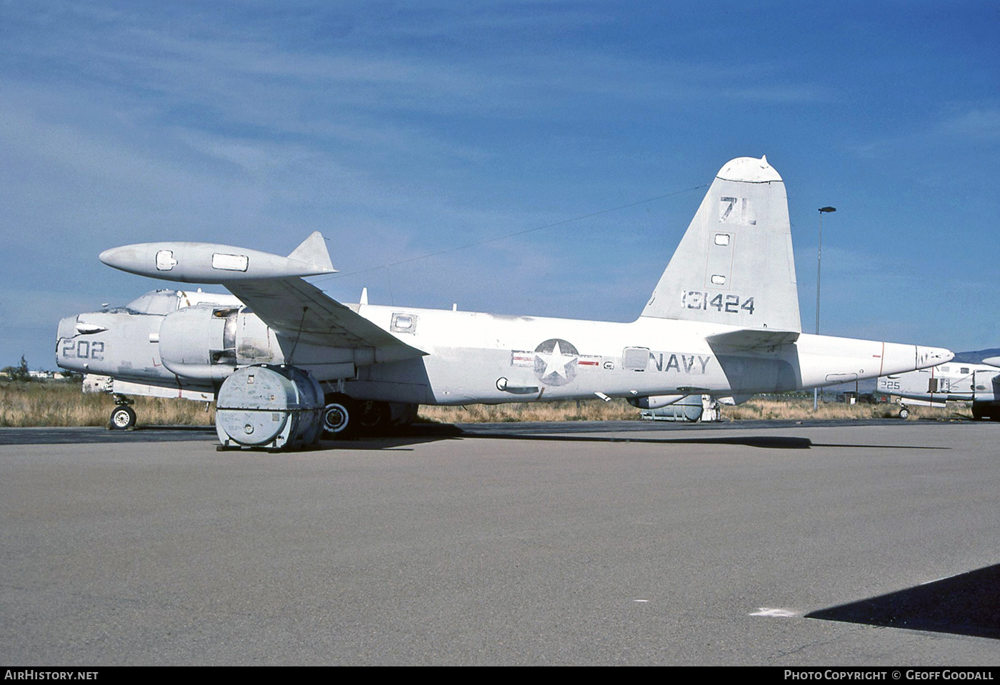 Aircraft Photo of N1386K / 131424 | Lockheed P-2E Neptune | USA - Navy | AirHistory.net #244277