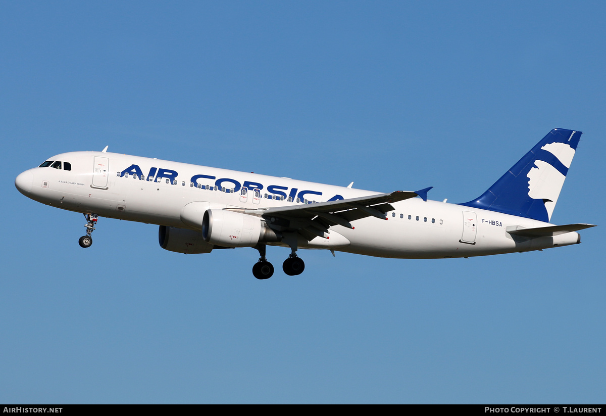 Aircraft Photo of F-HBSA | Airbus A320-216 | Air Corsica | AirHistory.net #244288
