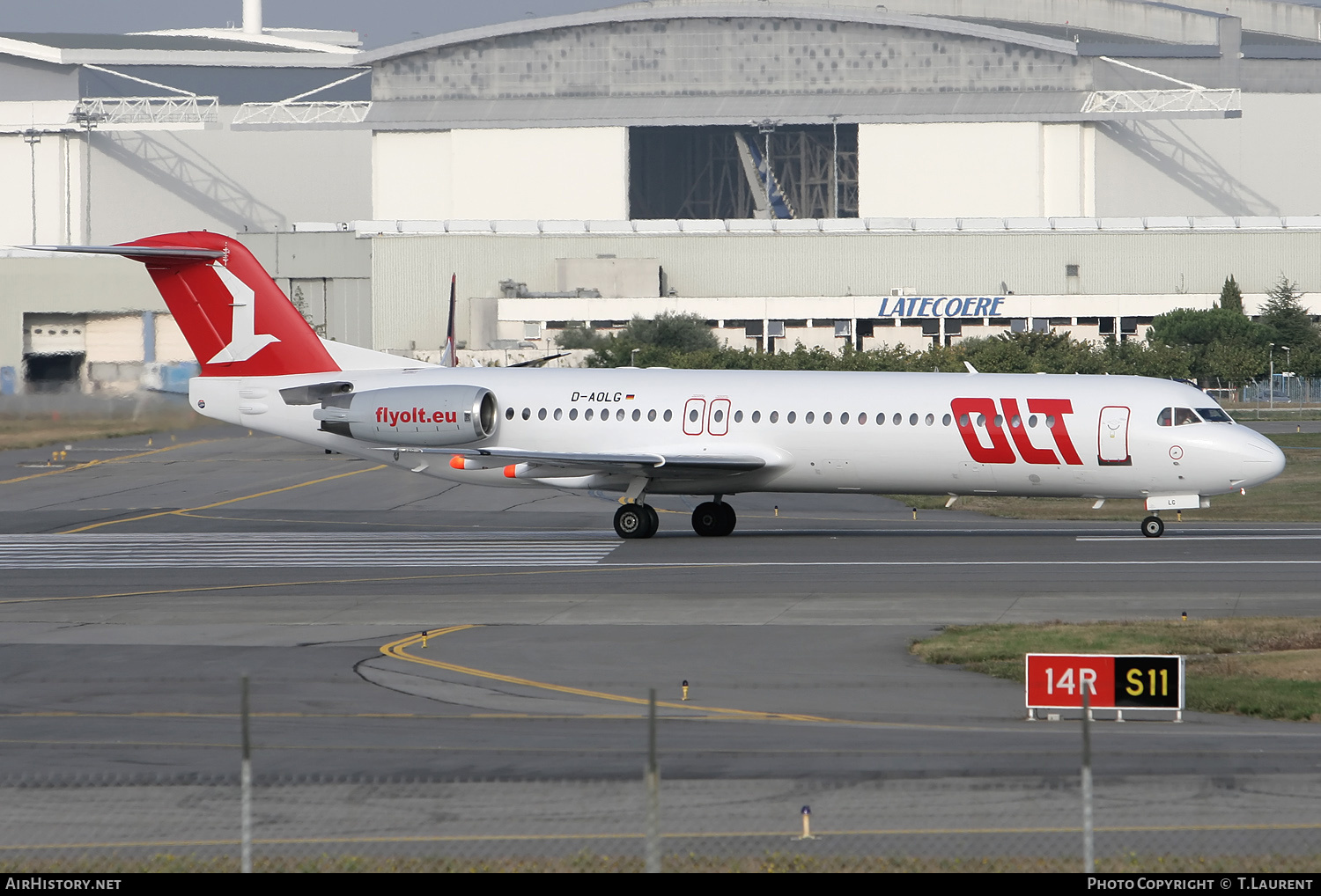 Aircraft Photo of D-AOLG | Fokker 100 (F28-0100) | OLT - Ostfriesische Lufttransport | AirHistory.net #244289