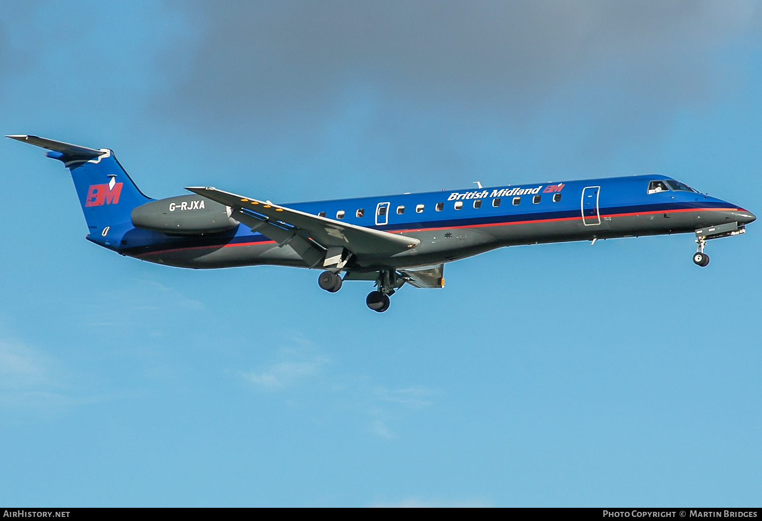 Aircraft Photo of G-RJXA | Embraer ERJ-145EP (EMB-145EP) | British Midland Airways - BMA | AirHistory.net #244295