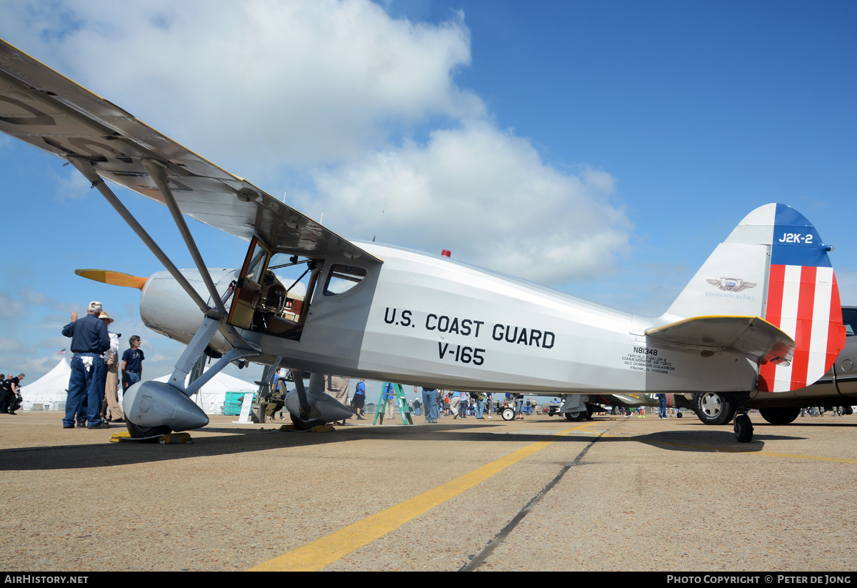 Aircraft Photo of N81348 / V-165 | Fairchild 24R-46 | Commemorative Air Force | USA - Coast Guard | AirHistory.net #244308