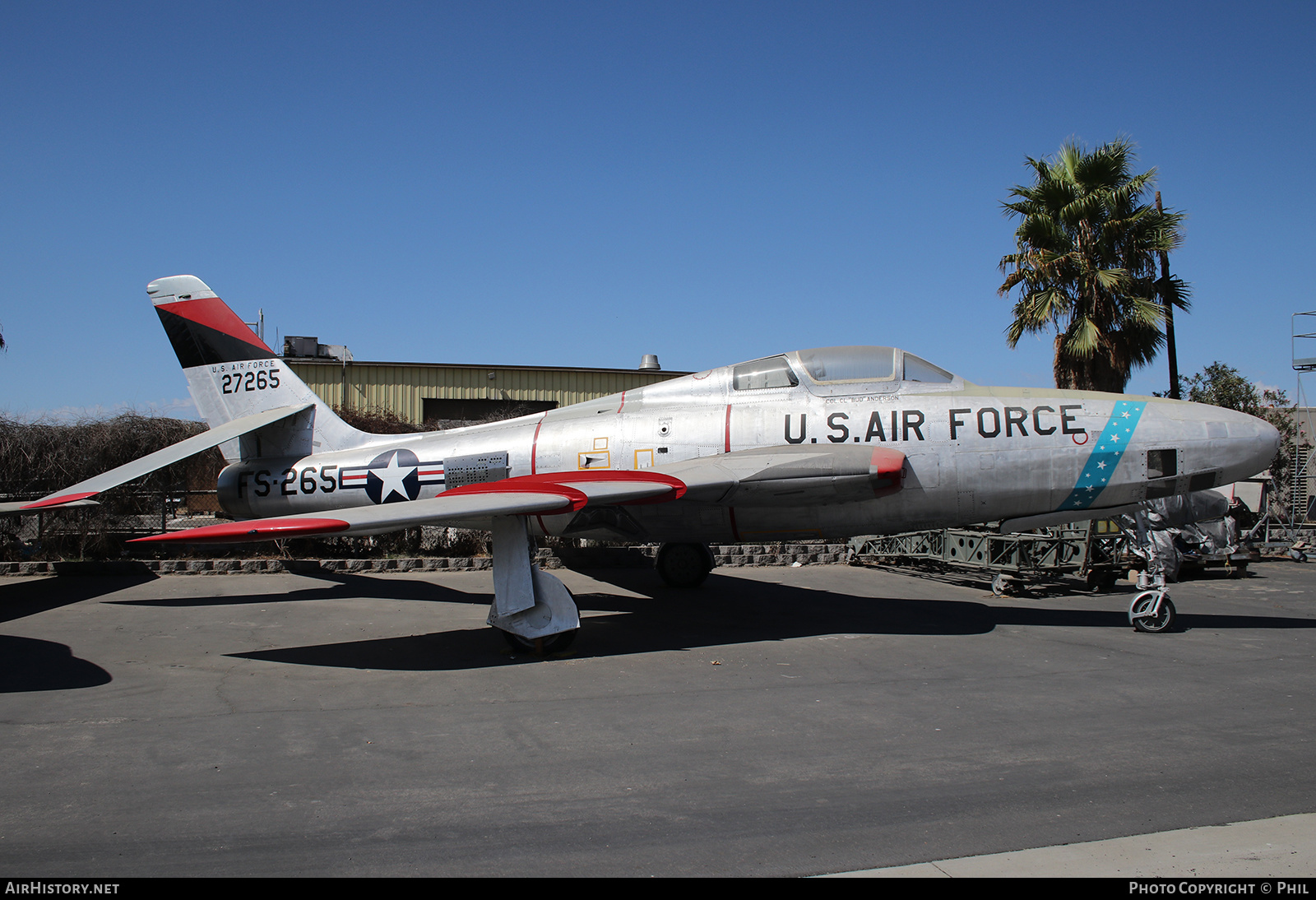 Aircraft Photo of 52-7265 / 27265 | Republic RF-84K Thunderflash | USA - Air Force | AirHistory.net #244313