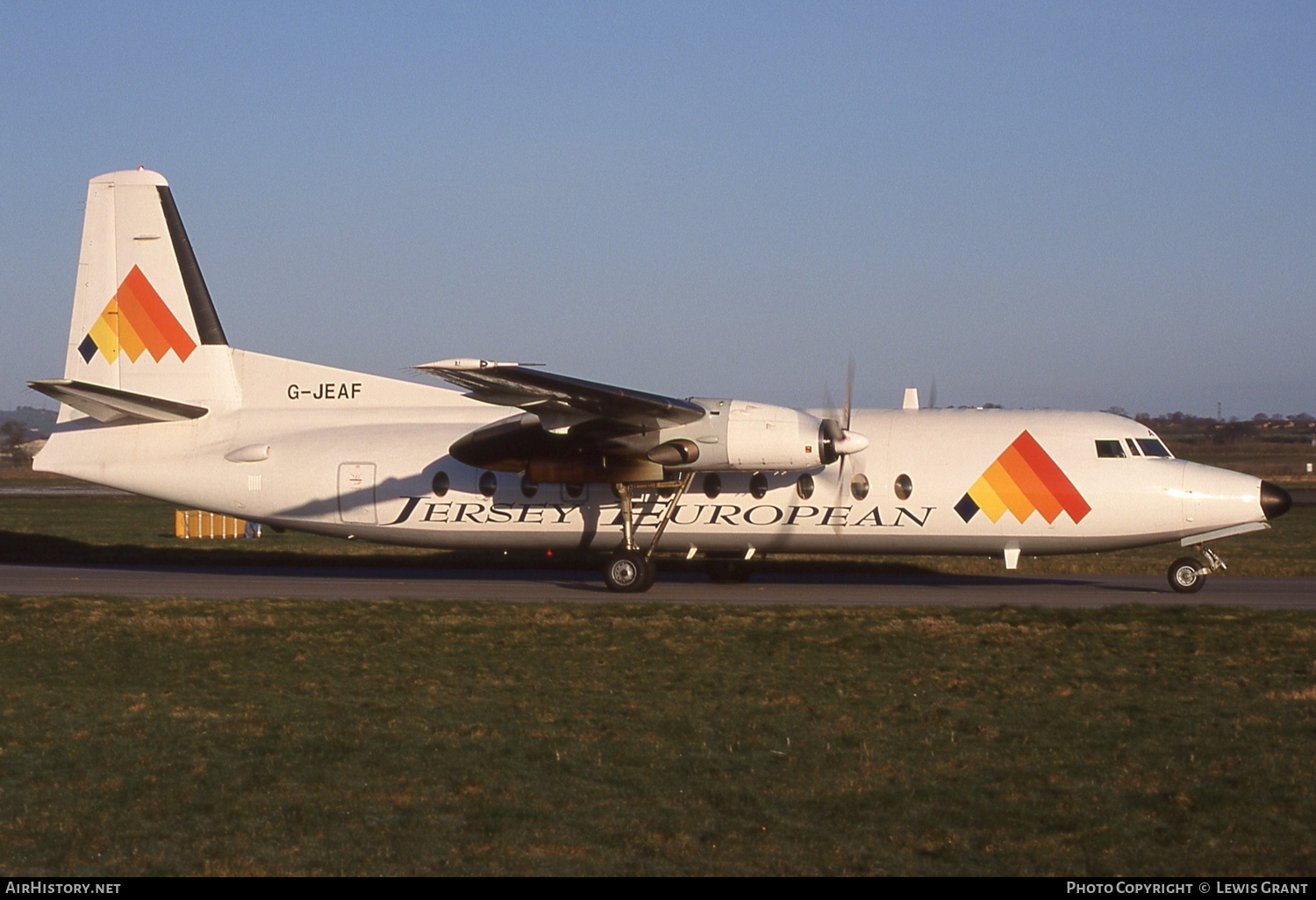 Aircraft Photo of G-JEAF | Fokker F27-500 Friendship | Jersey European Airways | AirHistory.net #244314