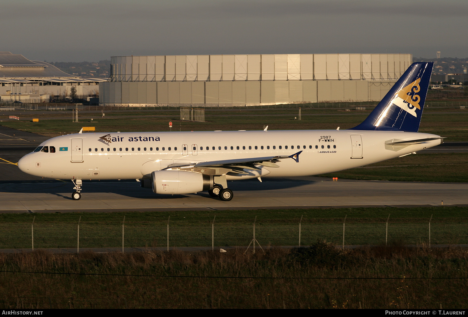 Aircraft Photo of F-WWIH | Airbus A320-232 | Air Astana | AirHistory.net #244322