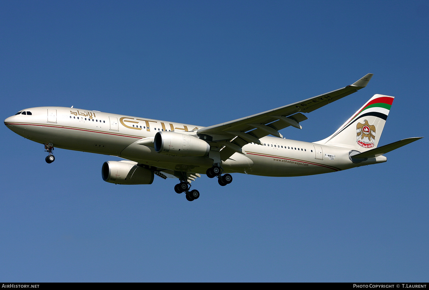 Aircraft Photo of F-WWKR | Airbus A330-243 | Etihad Airways | AirHistory.net #244347