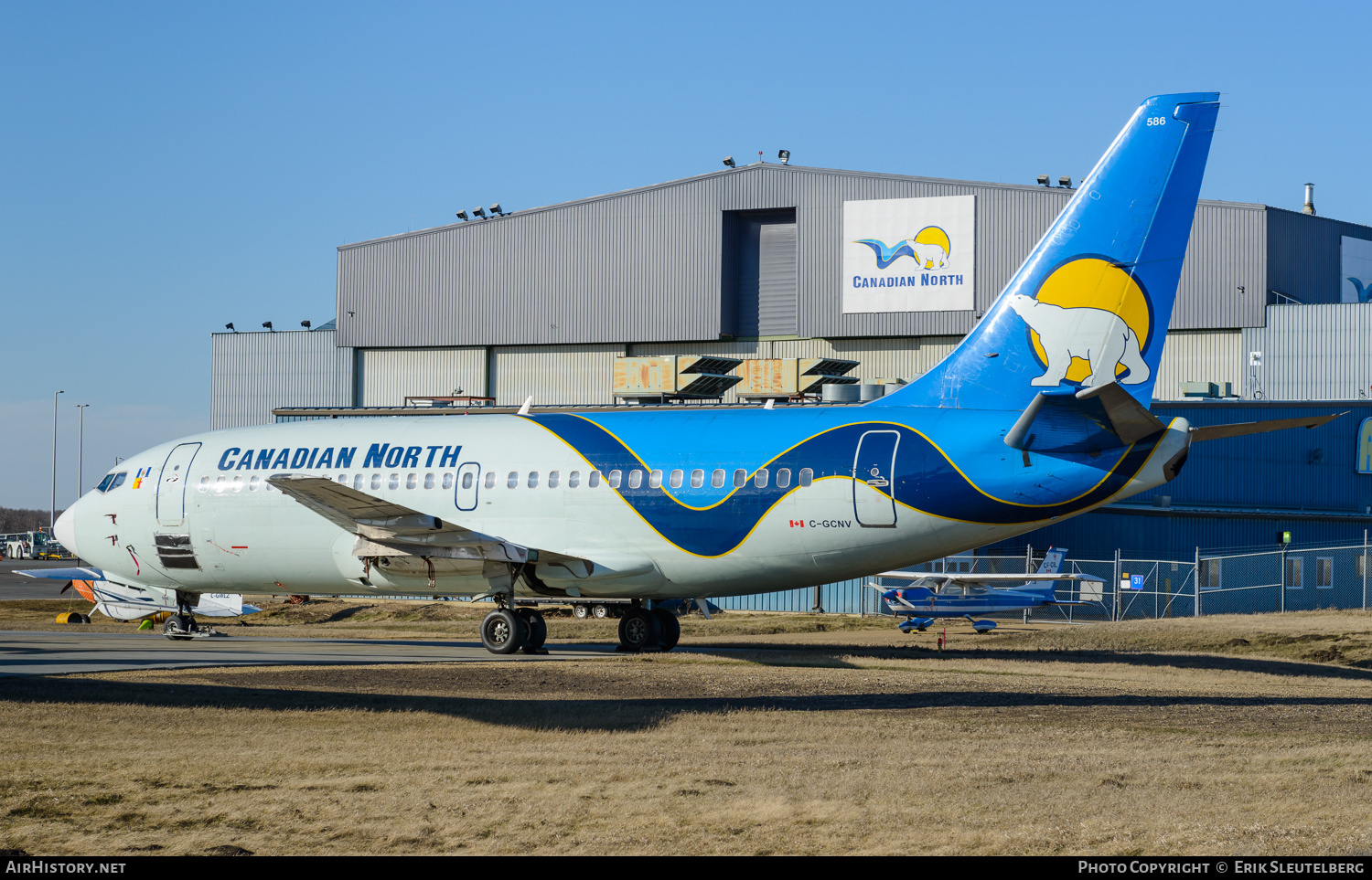 Aircraft Photo of C-GCNV | Boeing 737-232/Adv | Canadian North | AirHistory.net #244368