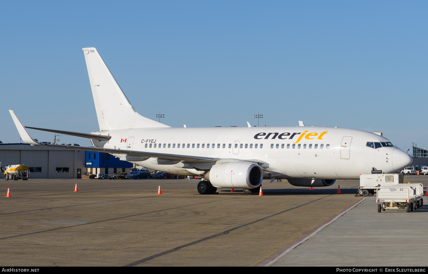 Aircraft Photo of C-FYEJ | Boeing 737-73A | Enerjet | AirHistory.net #244370