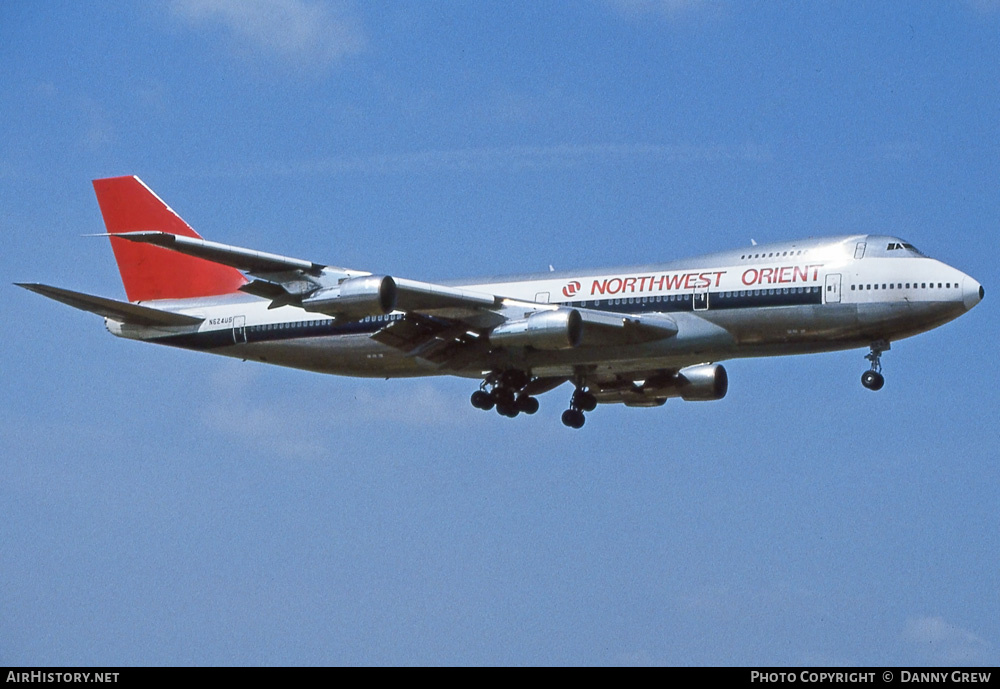 Aircraft Photo of N624US | Boeing 747-251B | Northwest Orient Airlines | AirHistory.net #244371