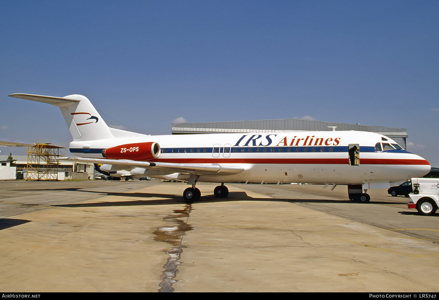 Aircraft Photo of ZS-OPS | Fokker F28-4000 Fellowship | IRS Airlines | AirHistory.net #244406
